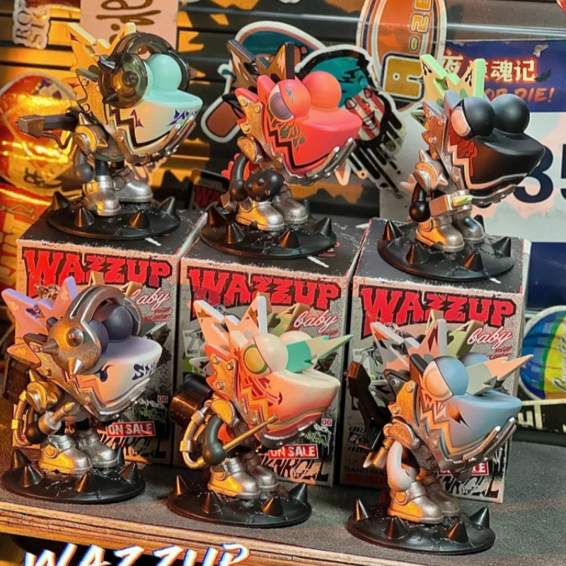 

Аутентичная серия Chameleon S8 Wasteland Band, слепая коробка, крутая полускелетовая фигурка хамелеона, игрушки Mdoel, модные специальные подарочные игрушки