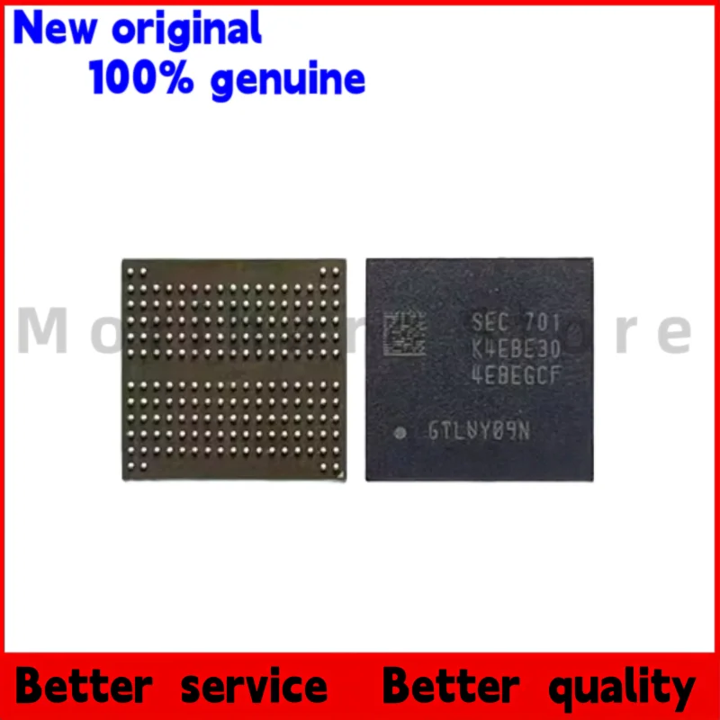 

1PCS/100% brand new K4EBE304EBEGCF 178BGA 4G LPDDR3 Black plastic casing