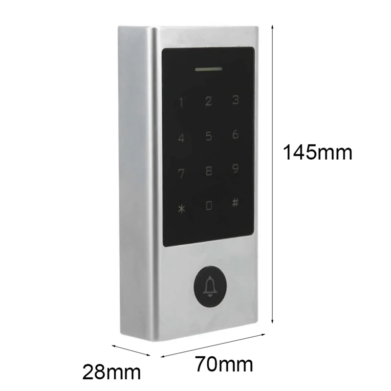 Electric Lock Conversion,125Khz Access Control Card,Keypad Reade,Password Unlock,WG 26-44 Door Lock,Waterproof,For Tuya