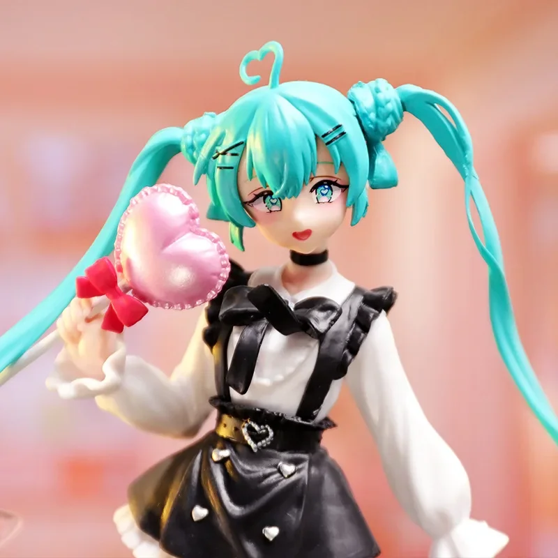 New Anime Figure Hatsune Miku Action Figure Kawayi Fashion Cartoon Character Pvc Model Desktop Decoration Children Birthday Gift