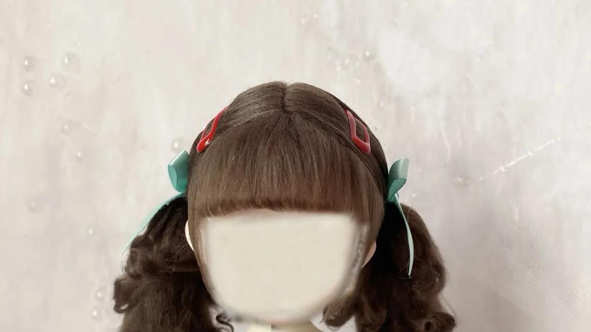 

OB11 Imitation Beach Wool Wig For Head Circumference 12.5-18cm Free Shipping