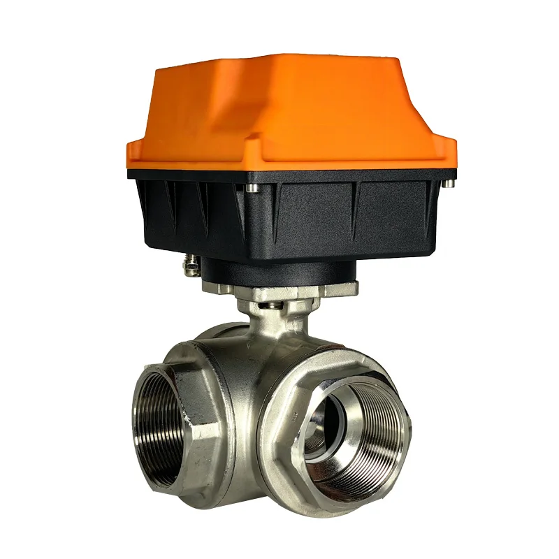 

DN32 Smart Motorized Temperature Proportional Flow Control Valve 24v Actuator Electric LORA Remote Water Valve