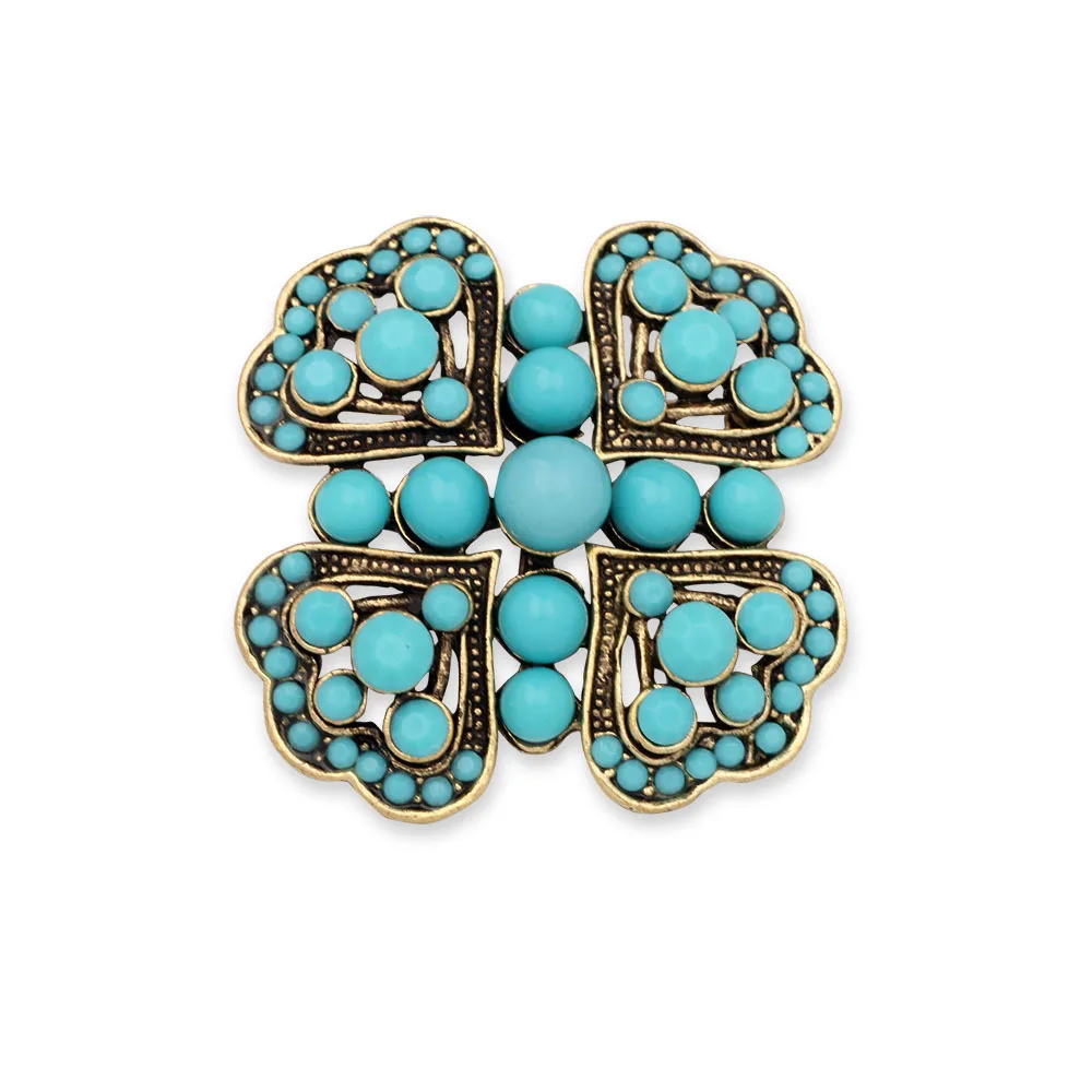 Vintage Bohemian Style Enamel Cross Brooches Pins For Women Retro Elegant Exquisite Suit Office Badges Lady Fashion Accessories