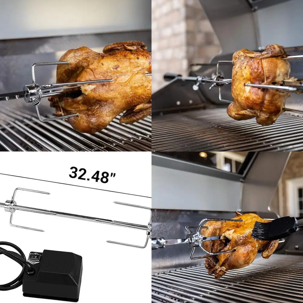 

4-Burner Rotisserie Kit for Monument Grills - Model 97222