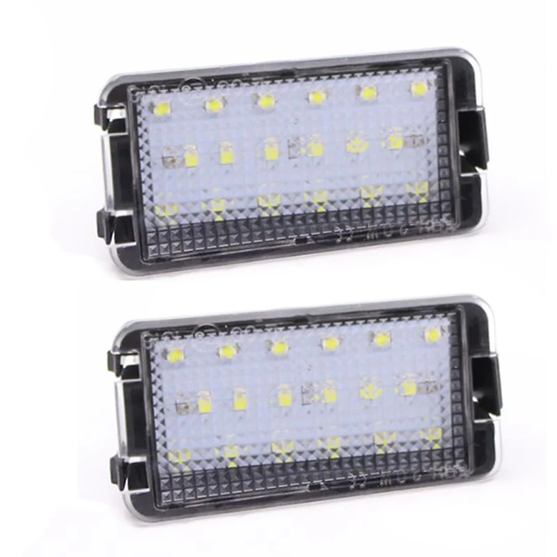 1. Triple Brightness No‑Error LED License Plate Lamp Direct Replacement OEM 5P0943021 For Seat Altea Toledo 5P Ibiza Cordoba