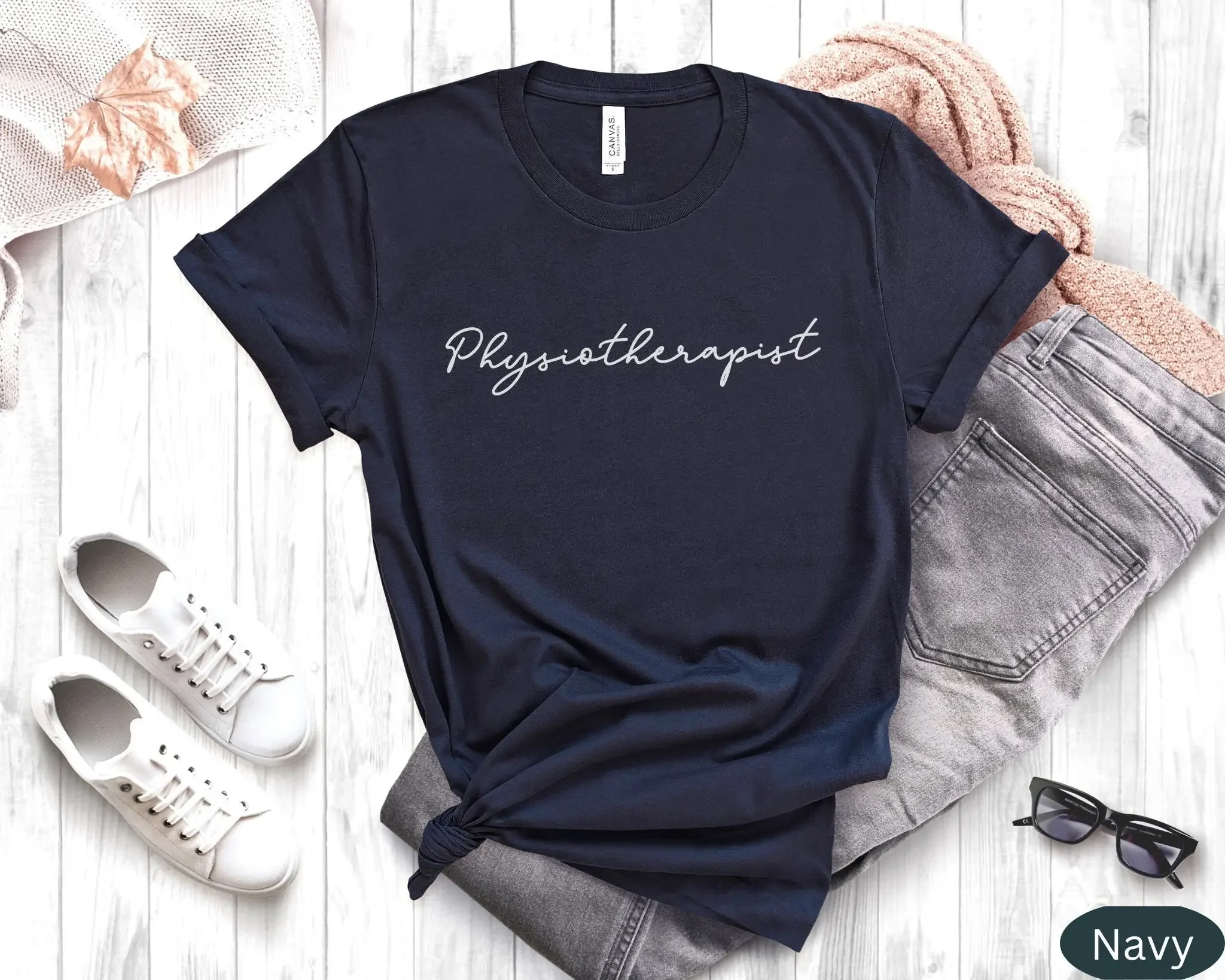 Physiotherapie-T-Shirt zum Abschluss für Physiotherapeuten, Physiotherapeut, ihr Schule, Pt, Physiotherapie-Student