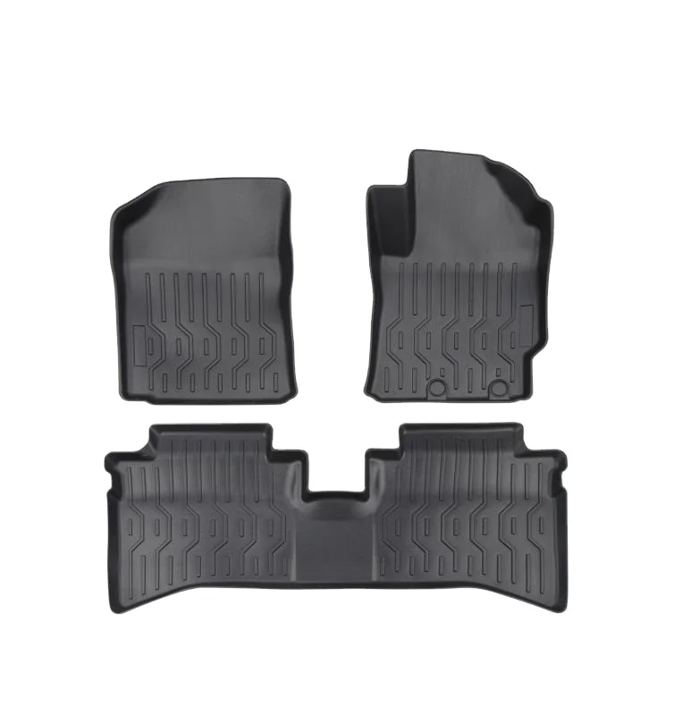 Easy to Clean TPV Rubber Car Mats for Toyota Corolla FIELDER Cargo Liners all weather Deep Dish Carpet