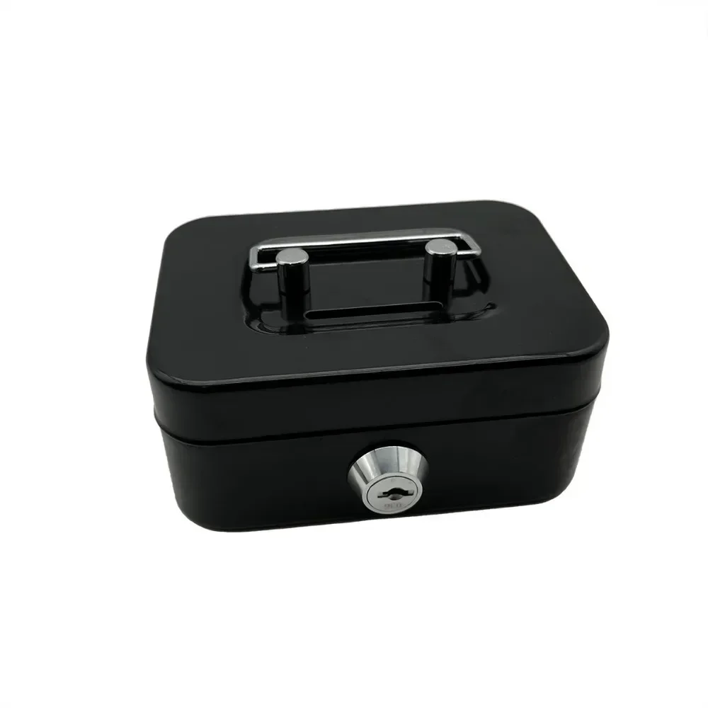 Money Safe Box Small Safes Deposited Key Steel Stash Box for Money Safe Locker Security Metal Cash Box