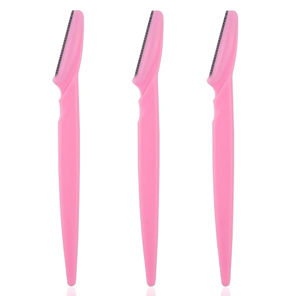 3/10Pcs Augenbraue Epilation Haar Entfernung Schneider Sicherheit Messer Make-Up Schaber Augenbraue Trimmer Klinge Frauen Gesicht Rasierer Tragbare
