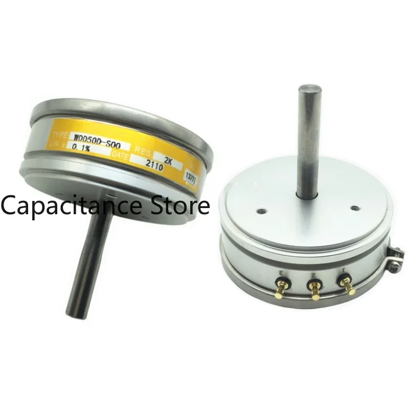 

5PCS Precision conductive plastic potentiometer WDD50D 1K2K5K10 K linearity 0.1% can replace CP50