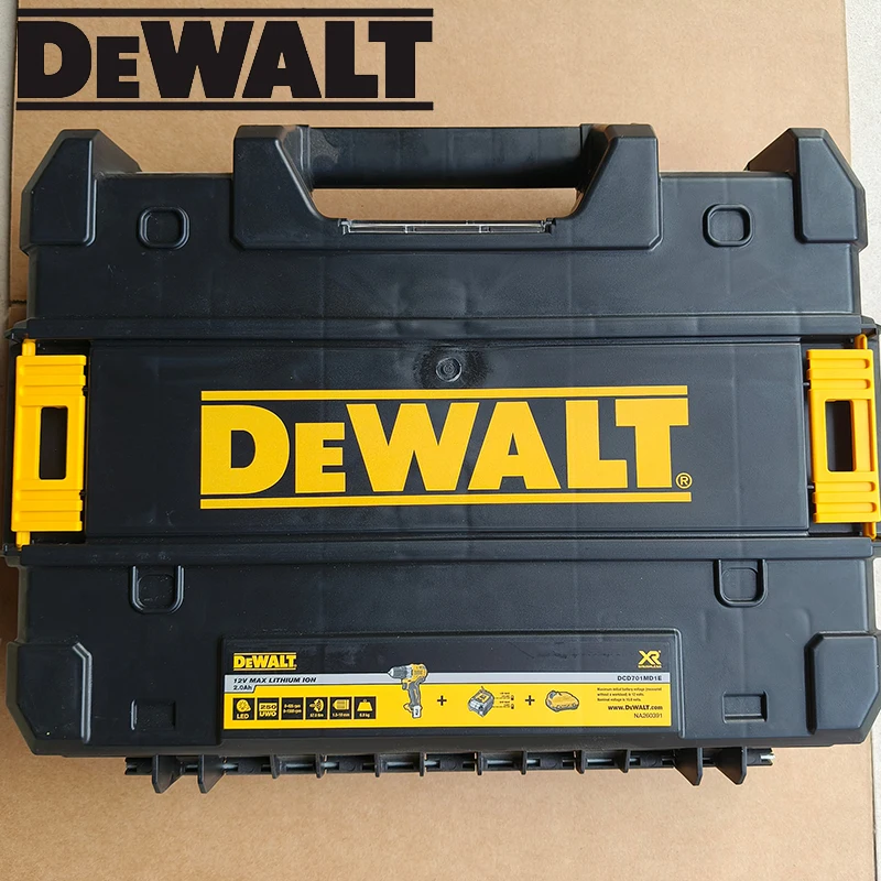 DEWALT Heavy Duty Rigid Tool Case 43*34*13cm Stackable Durable Organizer Box For Power Tools Accessories