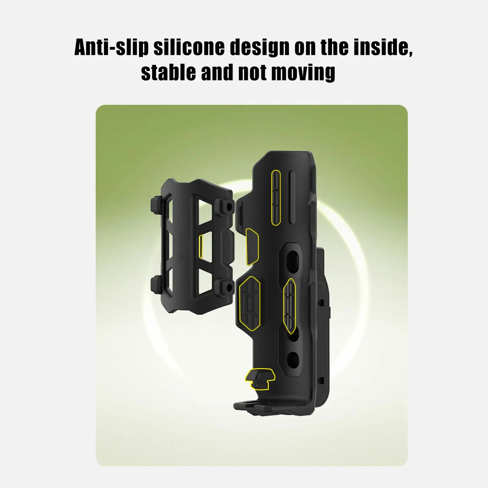

Bike Bottle Holder Bicycle Cup Mount Cage Automatic Clamp 360 Degree Rotating Adaptive Water Bottle Mount For Biking Cycling