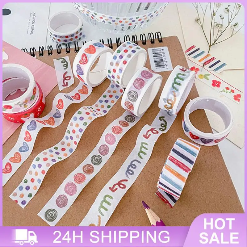 Modische Goldfolie Scrap booking auffälliges Design dekorative stationäre Sterne und Washi langlebig und langlebig