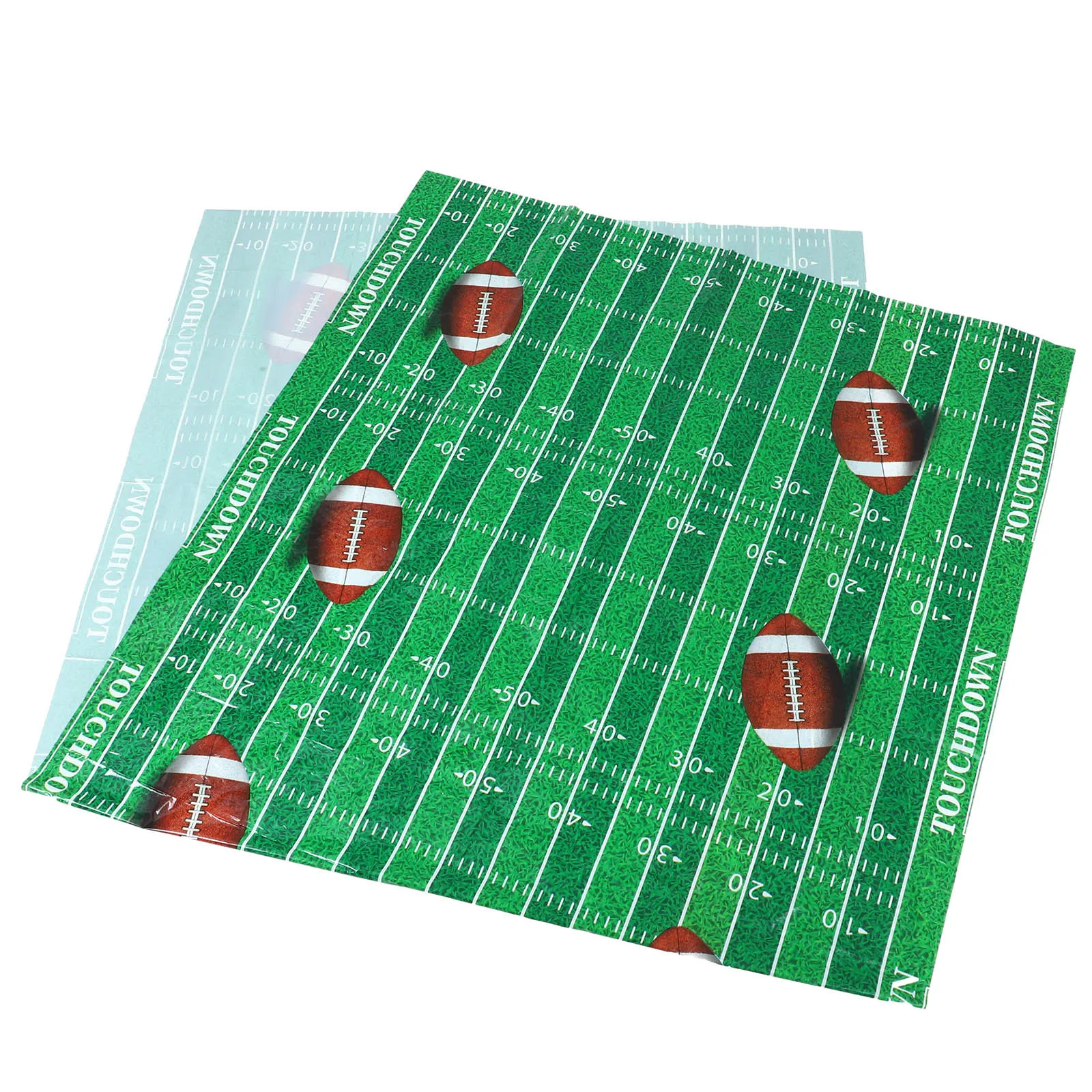 

Football Tablecloth PVC Rectangular Game Day Table Cover Sports Party Decorations Practical Gift Football Tablecloth