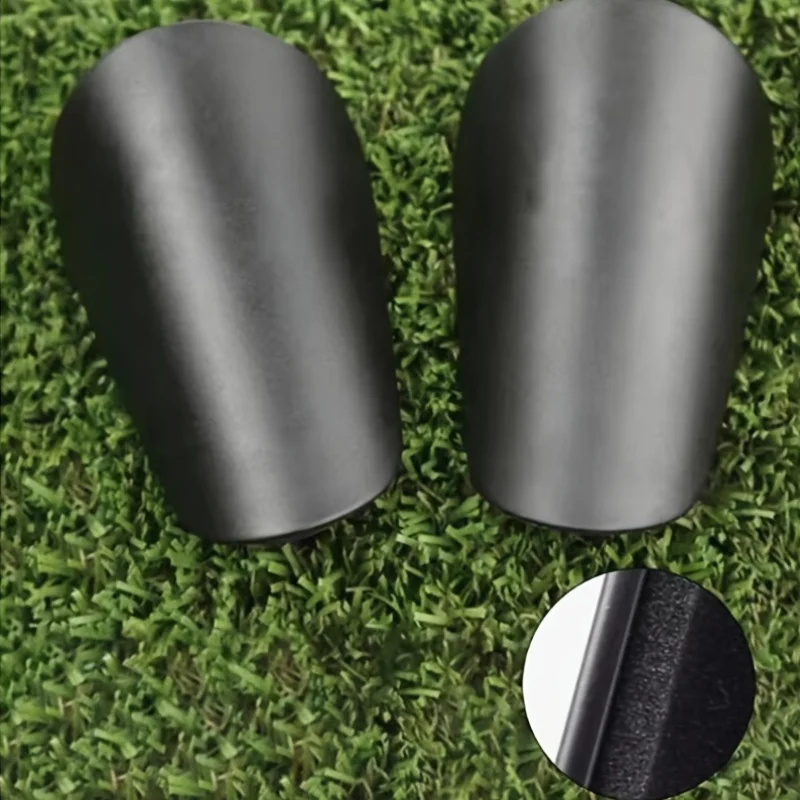1 Par de Caneleiras de Futebol para Crianças e Adultos, Mini Caneleiras de Treino para Equipamento de Treino de Futebol, Caneleiras de Proteção para Pés