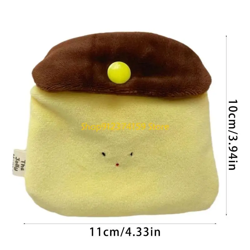 

G5AE Plush Cosmetic Bag Earphone And Coin Purse Accessories for Women