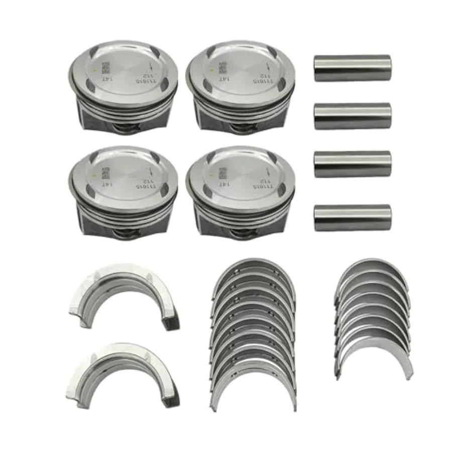 

Engine Piston Rings Kit and Main Rod Bearing Set STD for Buick Chevy Cruze Encore 1.4L 20112015 90542531 55568531 25198520 High