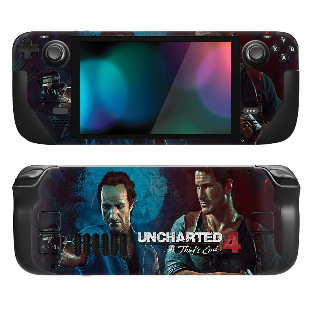 Uncharted 4 Skin Sticker Decal Cover for Steam Deck Console Skins Vinyl