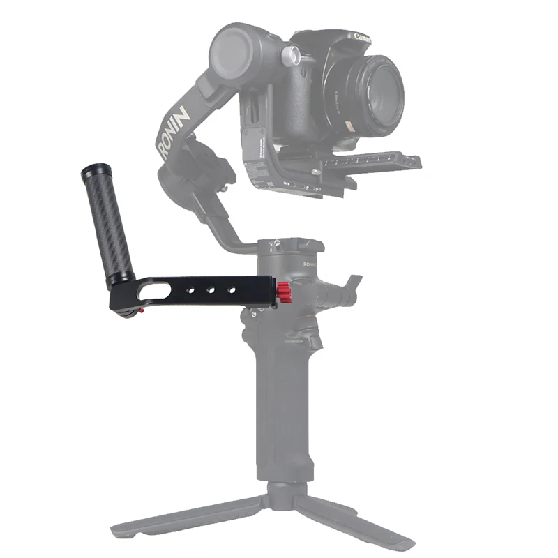 FEICHAO ألياف الكربون حبال مقبض طوي قبضة اليد تمديد قوس ل DJI Ronin RS2 RS3 RS3PRO RS3mini RS4/4PRO RS4mini