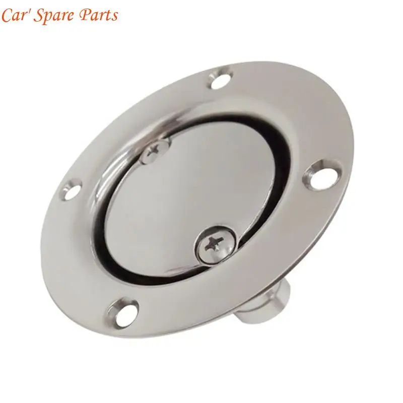 Y4UA Boat Vent Flush Mount Gas Tanks Vent for 5/8inch Hose Marine Grade Stainless Steel Thru-Hull Tanks Vent