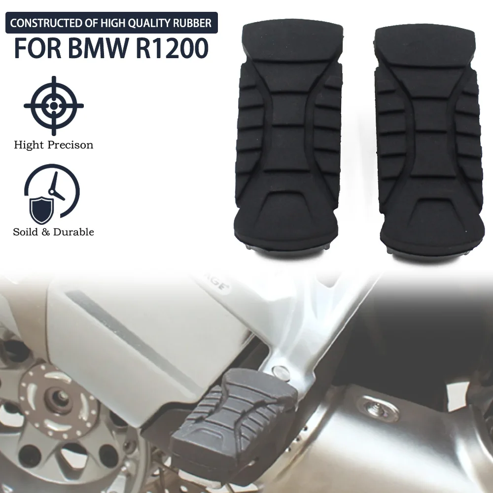 

R1200GS Rear Footpeg Plate Footrest Rubber Cover fits For BMW R 1200GS ADV 2014 2015 2016 2017