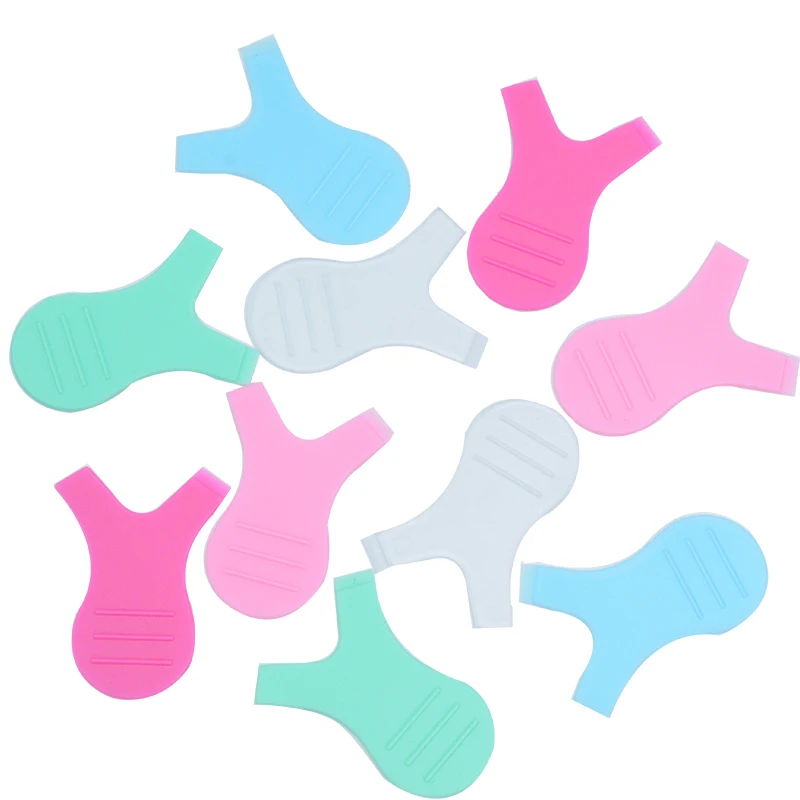 Coussinets de Protection en Silicone pour faux cils, Kit de coussinets de permanente, Extension de cils, recourbe de levage, bouclier Perming, outils de Patch, 10 pièces