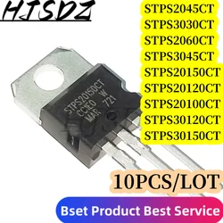 10PCS/LOT TO-220 STPS20150CT STPS2545CT STPS2060CT STPS3030CT STPS3045CT STPS20100CT STPS20120CT STPS30150CT STPS30120CT