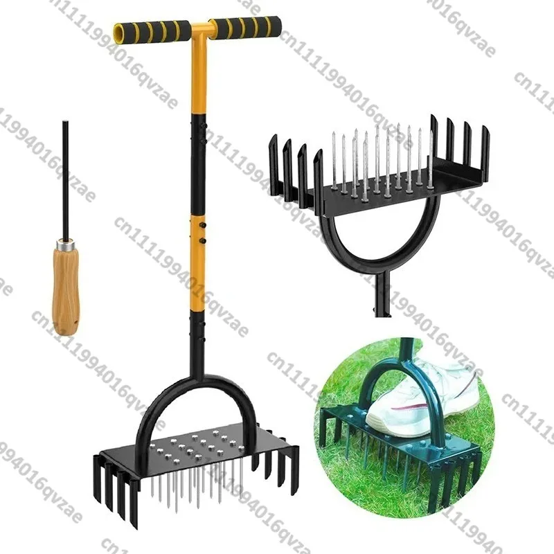Lawn Puncher, Lawn Maintenance Tool, Soil Loosening Tool, Soil Loosening Nail