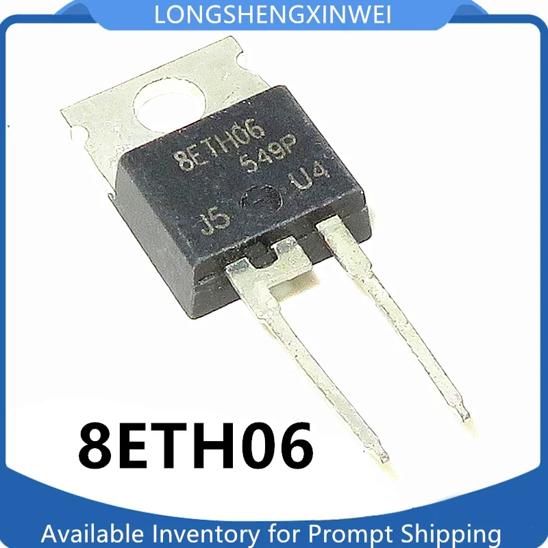 1PCS 8ETH06 TO-220 MOS FET 8A 600V Priority Shipping New Spot