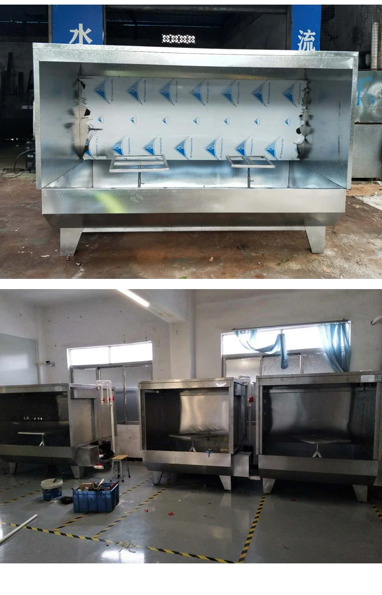 Drencher Cabinets Spray Painting Platform Drencher Oil Injection Cabinet Machinery Powder Spraying Dust Cabinet