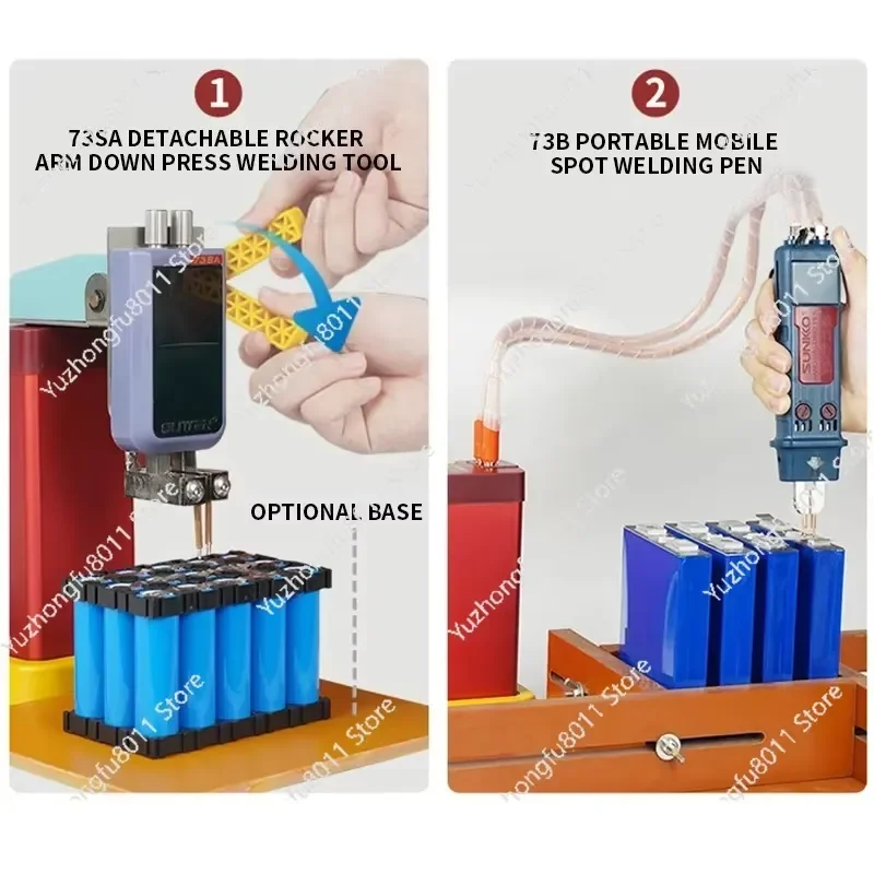 for 801D Energy Storage Battery Spot Welding Machine for 18650 Iron Lithium Battery Welding Household DIY Hand-held Welding