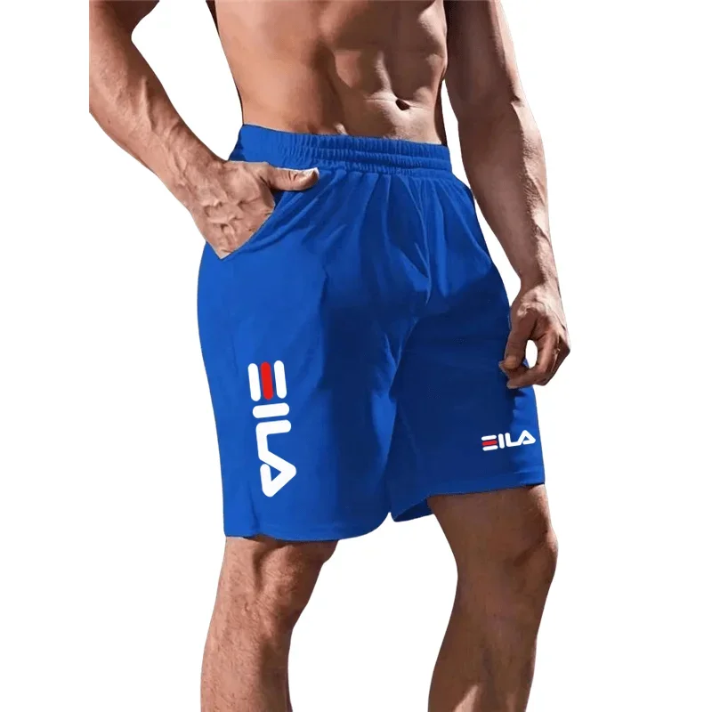 Pantalones cortos deportivos para hombre, Shorts de entrenamiento de baloncesto, informales, holgados, de secado rápido, cinco puntos, novedad de