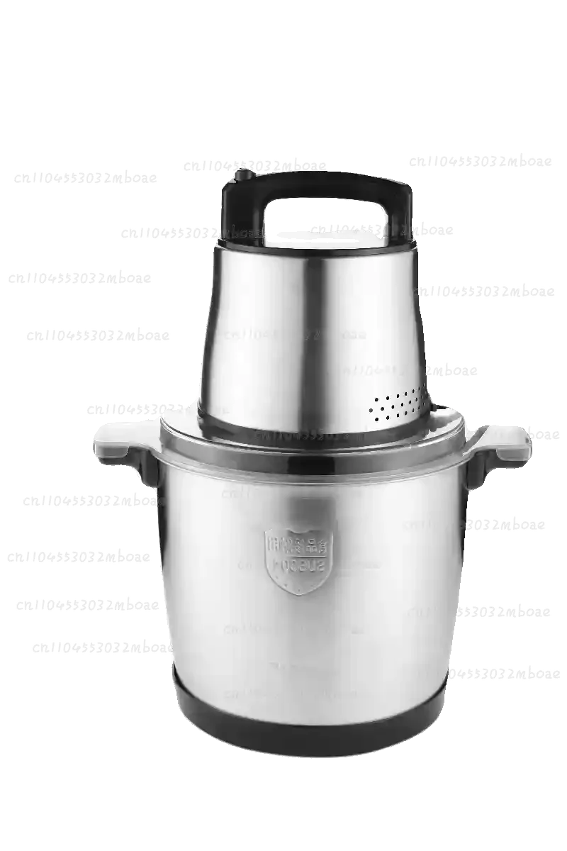 Robot culinaire multifonction en acier inoxydable 8L pour légumes et viande, machine de cuisine domestique en métal