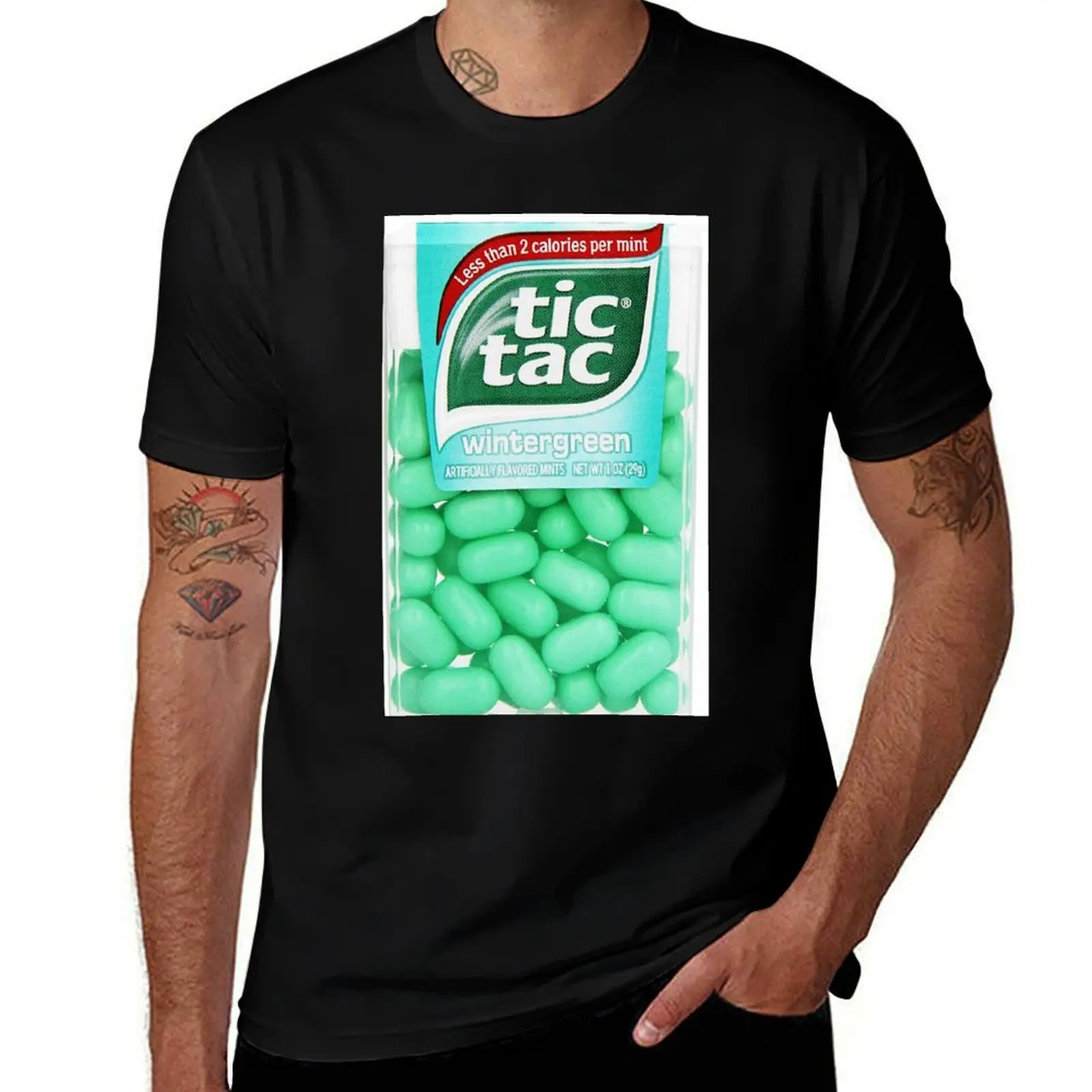 Футболка Tictac Wintergreen для фестивалей и вечеринок
