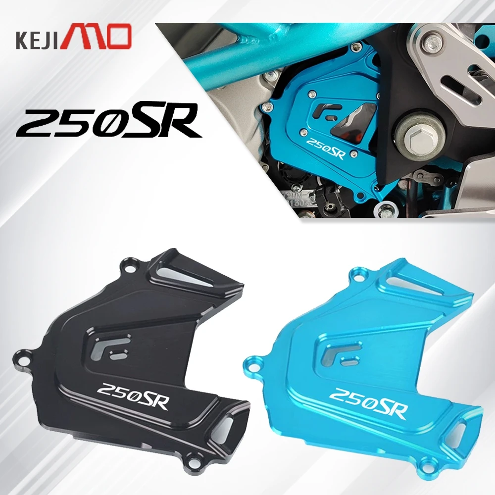 

Motorcycle Front Sprocket Cover Chain Guard Wheel Crash Protector For CFMOTO CF MOTO 250SR 250 SR ABS 2019 2020 2021 2022 - 2025