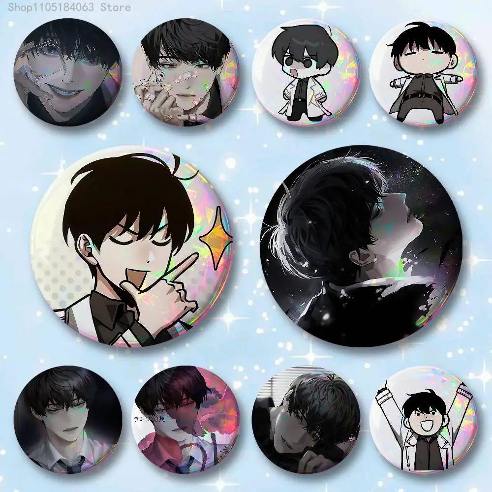 

Kim Dokja ORV Badges 25 32 44 58 75 mm Round Cosplay Pin Bag Decor Fans Collect Friends Gifts Brooch Souvenir