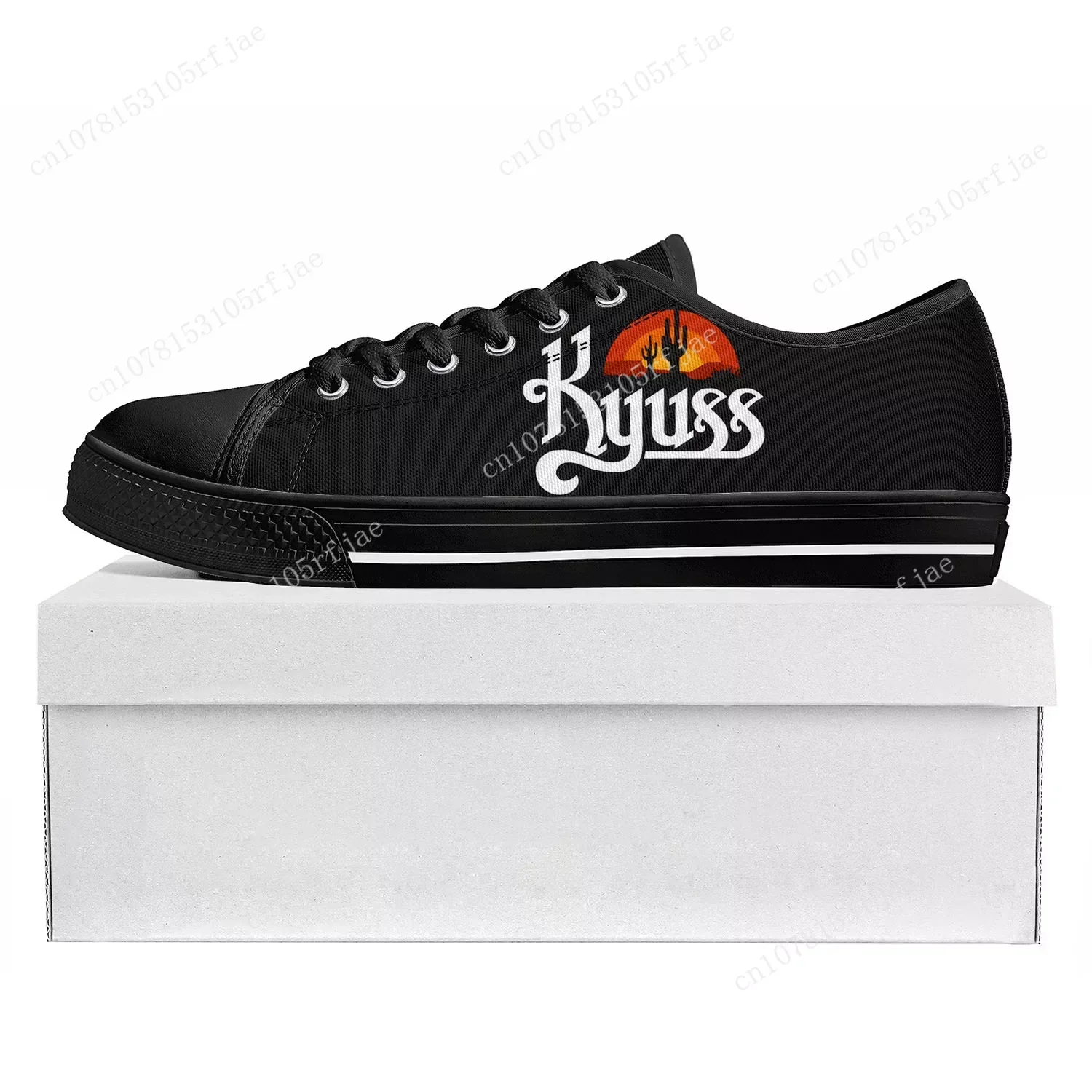 

Kyuss Metal Rock Band Low Top High Quality Sneakers Mens Womens Teenager Canvas Sneaker Prode Casual Couple Shoes Custom Shoe