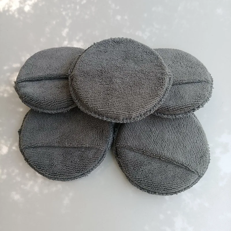 

Полировальный диск из микрофибры, губка-диск, 5-дюймовая салфетка из микрофибры, полировочная губка для автомобиля, для воскования и чистки, для детейлинга