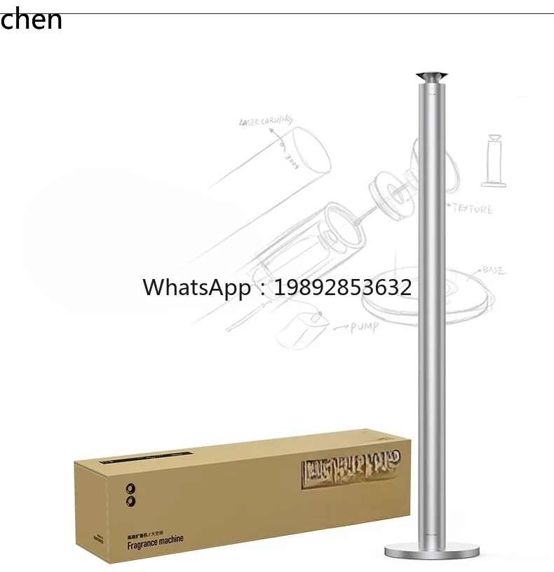 Macchina per fragranze automatica con diffusore speciale per hotel Macchina per fragranze duratura commerciale