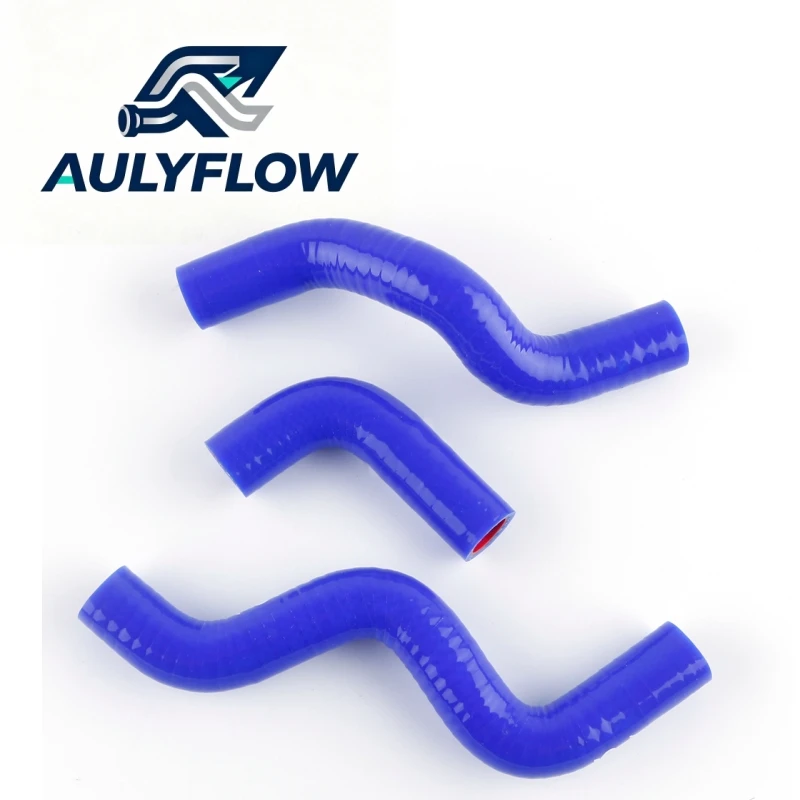 For KTM 50 SX pro JR pro 2001-2008 Silicone Radiator Coolant Hoses Kit 4Pcs Upgrade Durable Cooling Replacement Hose Set