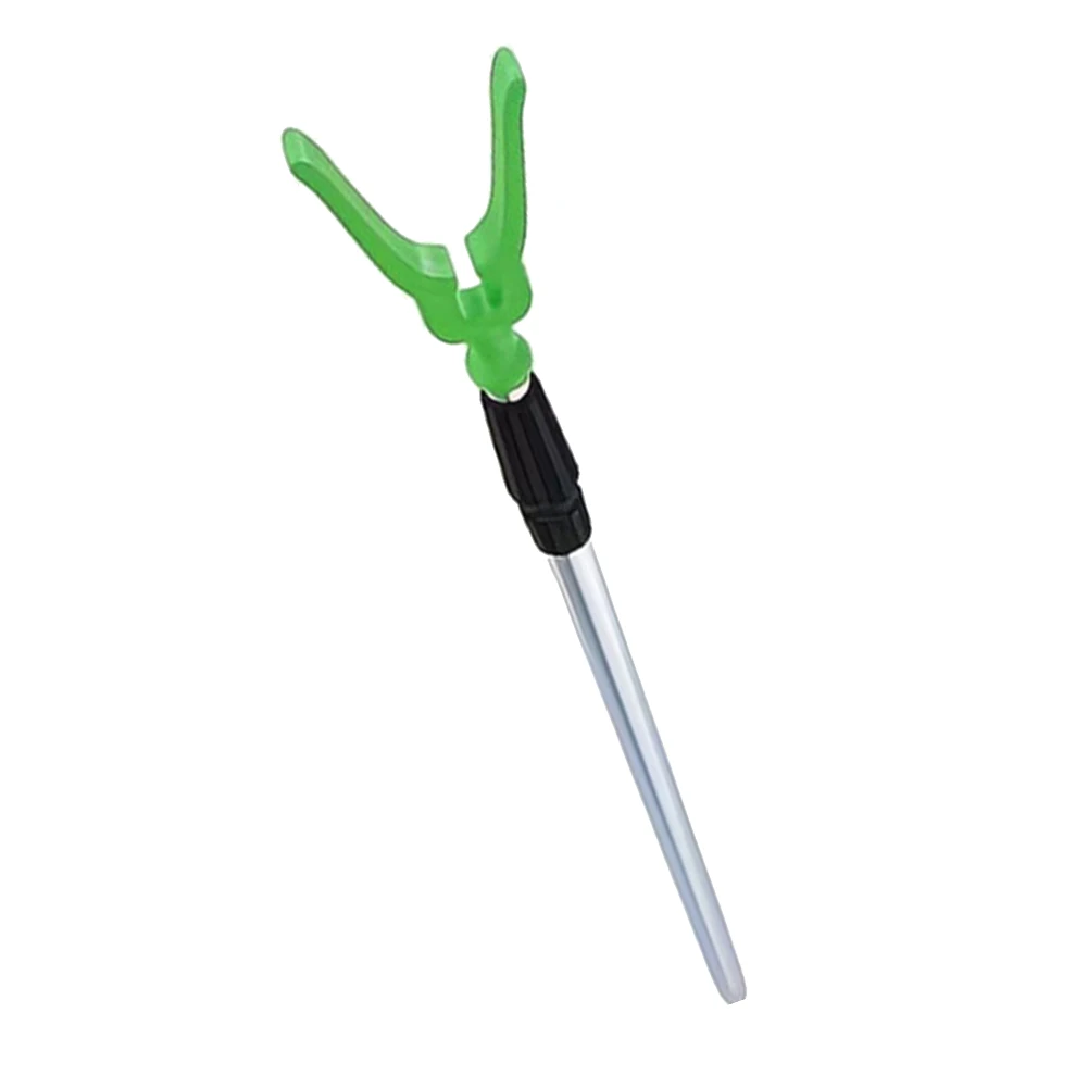 Adjustable Y-Shaped Fishing Rod Holder Aluminum Alloy Retractable Rotatable Stand For Shore Boat Angler Outdoor Gear