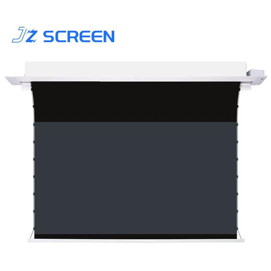 16:9 150 inch Electric Motorised Projector Screen UST ALR 2024 New Recessed in Ceiling for Laser TV Ultra Throw Show Projector