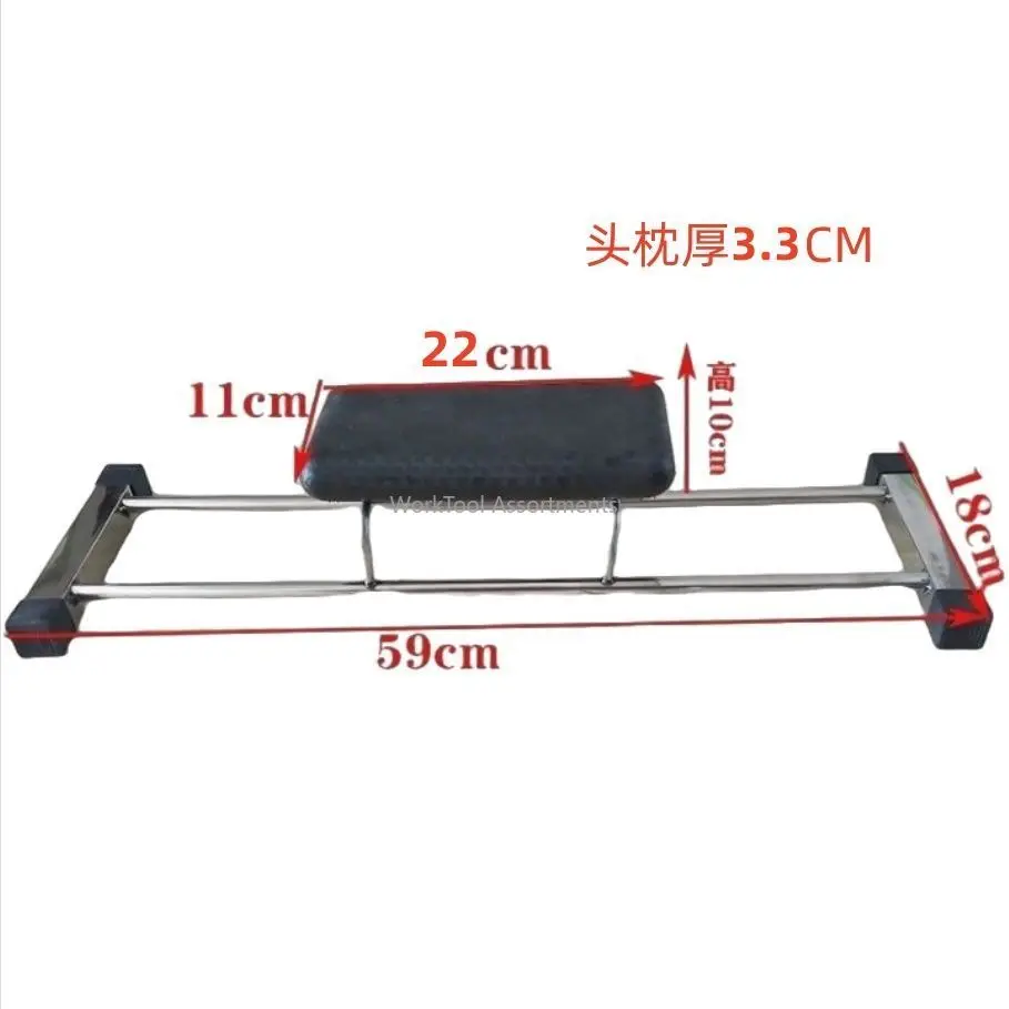 Shampoo bed long frame pillow, head pad, shampoo bed accessories head therapy bedside pillow