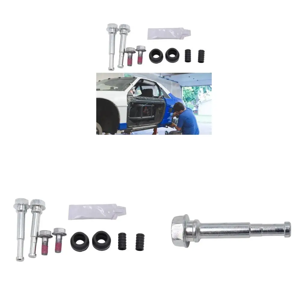 Automotive Replacement Front Brake Caliper Guide Pins Crafted from Sturdy Materials Easy Installation Car Accessories