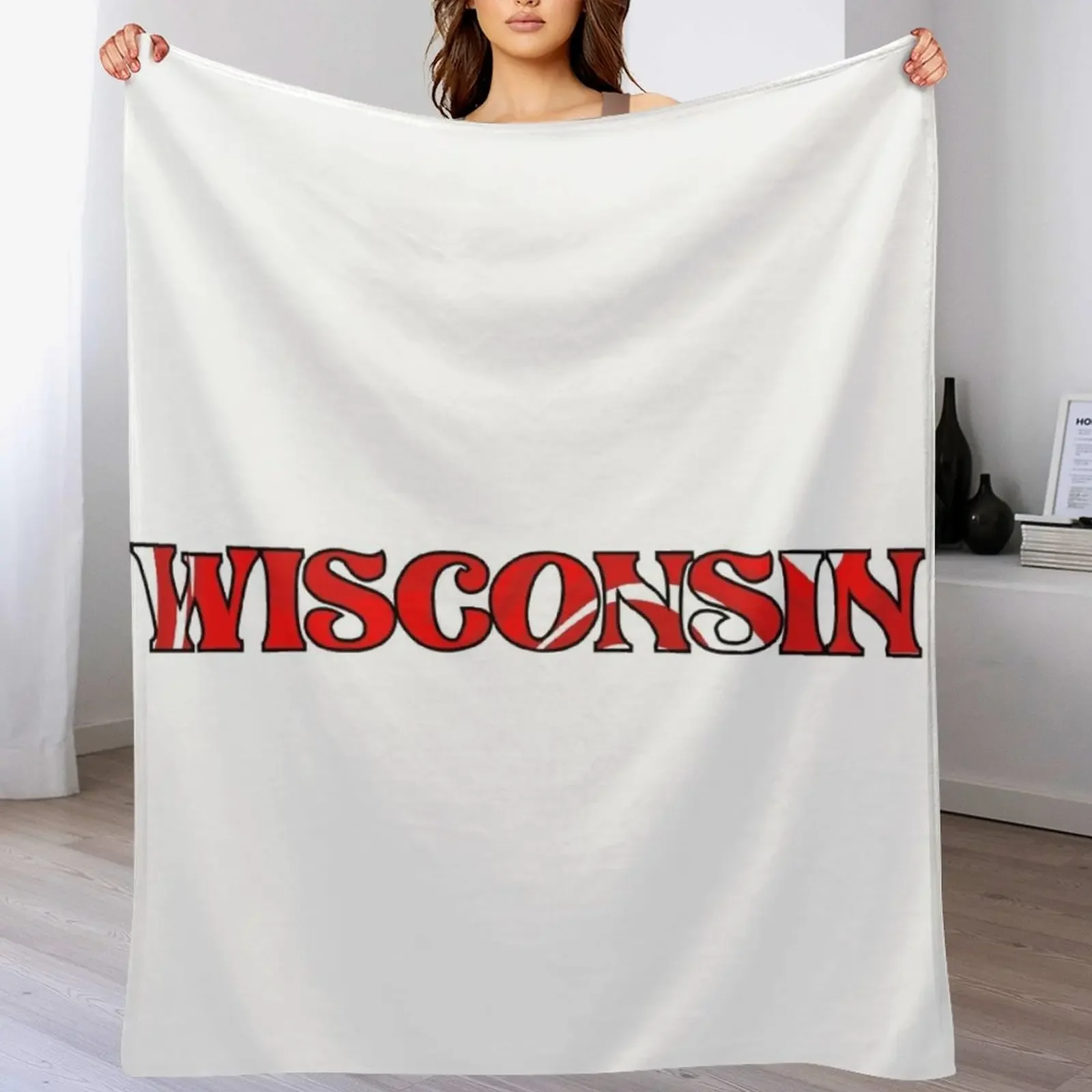 Wisco Throw Blanket Anti Shedding Soft Fuzzy Blanket for Home