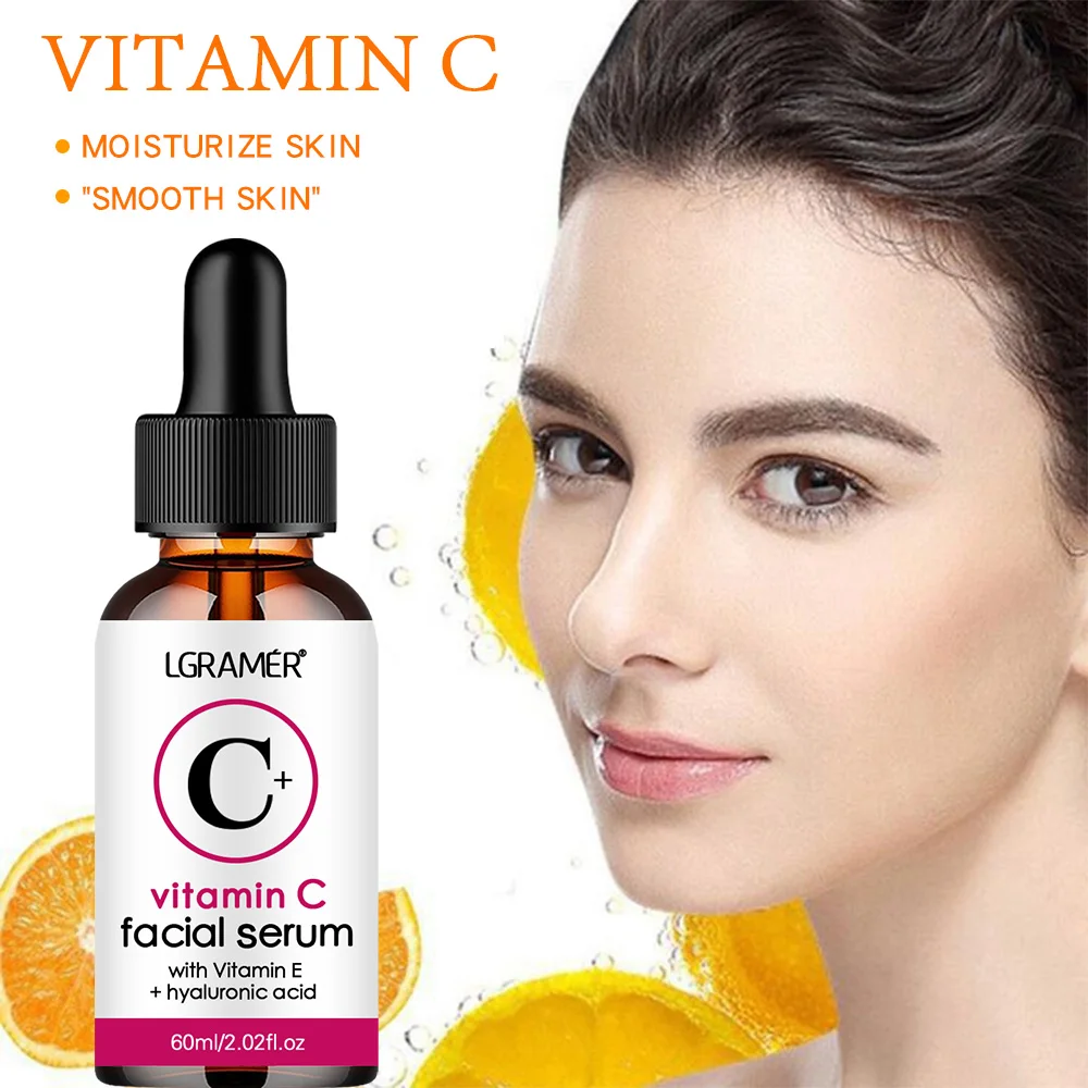 LGRAMER Hydrating VC Essence Repair Hautbarriere lindert Alterung, Anti-Falten und verblassende Flecken, machen Ihre Haut jugendlich und gesund
