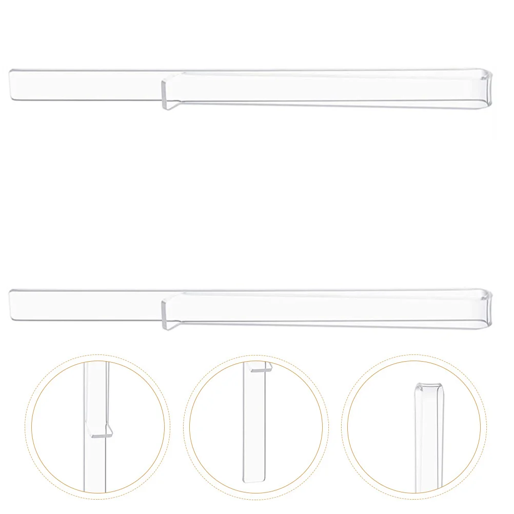 2 قطعة مقاطع كتاب الموسيقى الشفافة الاكريليك ل ورقة البيانو حامل النتيجة صفحة مستقرة المشبك القراءة تدوين المنظم أداة