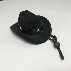 Non-woven Fabric Stylish Pets Star Cowboy Hat Western Cowboy  Costume Hat Top Hat Headwear Pet Hat Dog Caps Pet Sun Hats for Cat