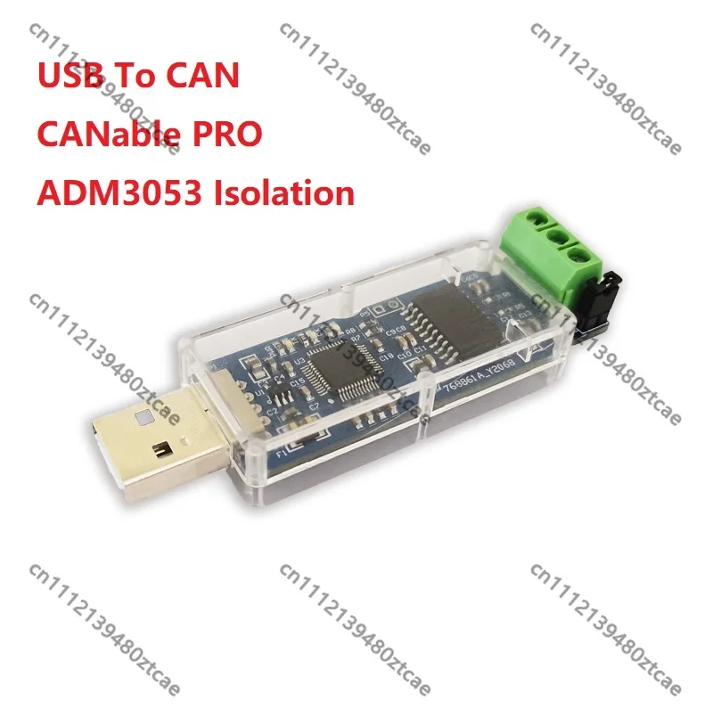 USB To CAN Bus Converter Module CANABLE PRO, CAN Bus Debugging Analyzer Assistant, ADM3053 Isolated CANBUS  Adapter Board