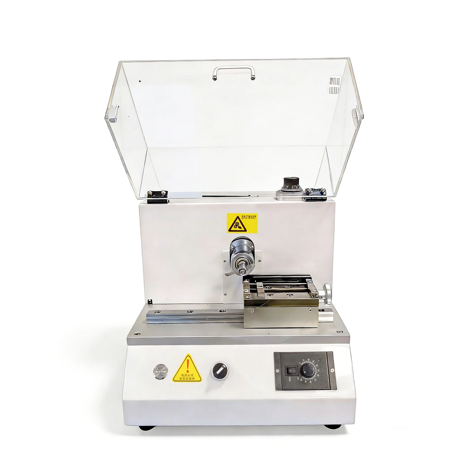 #@ Electric Izod V-notch Cutter, High-precision Electric Notch Cutting Machine